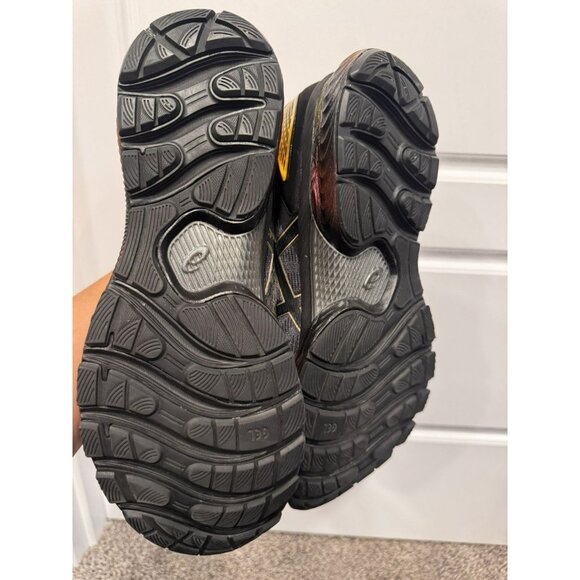 ASICS Men’s Gel Nimbus 22 Platinum Pure Gold Running Shoe Size 12 - Picture 6 of 7